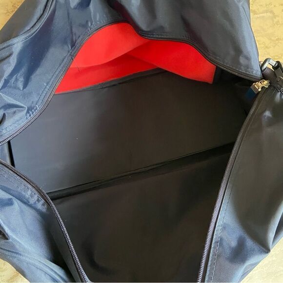 Tommy Hilfiger Duffle bag Color block logo Y2K 90s - Picture 10 of 15